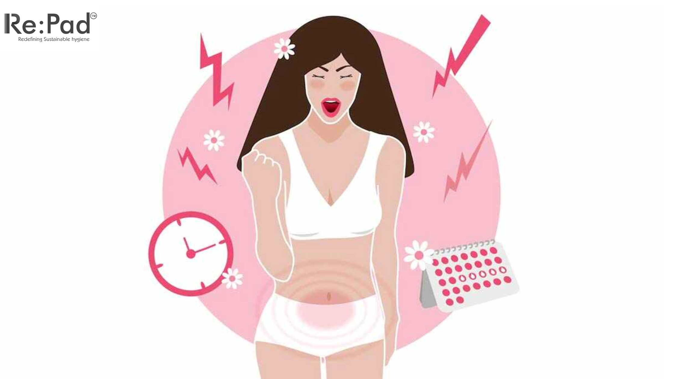 Blushing Shimmers: How to treat and prevent rashes due to periods